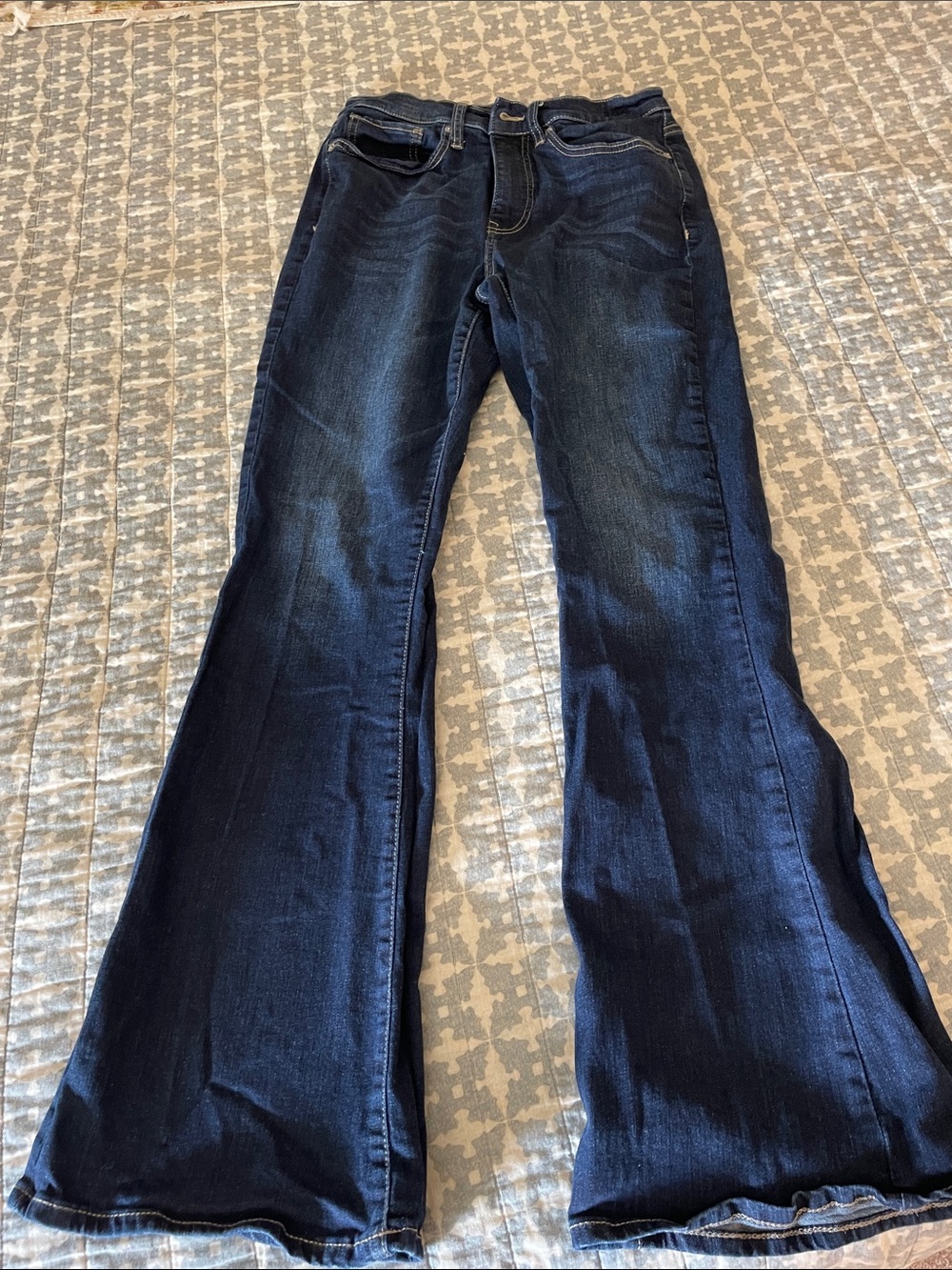 Lucky Brand Dark Indigo Flare Jeans